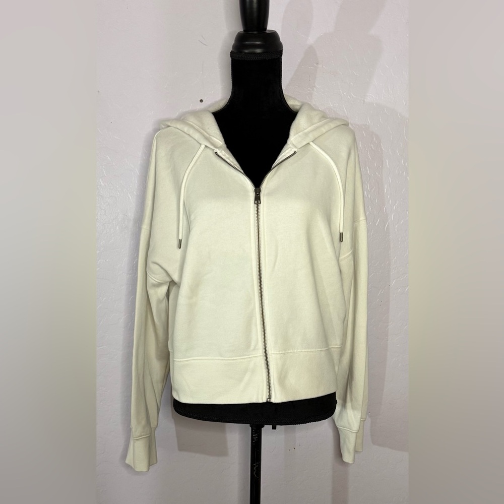 White Universal Thread Goods Co. White Cropped Jacket